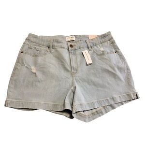 Lane Bryant signature fit Miid Shorts, Distressed, NWT